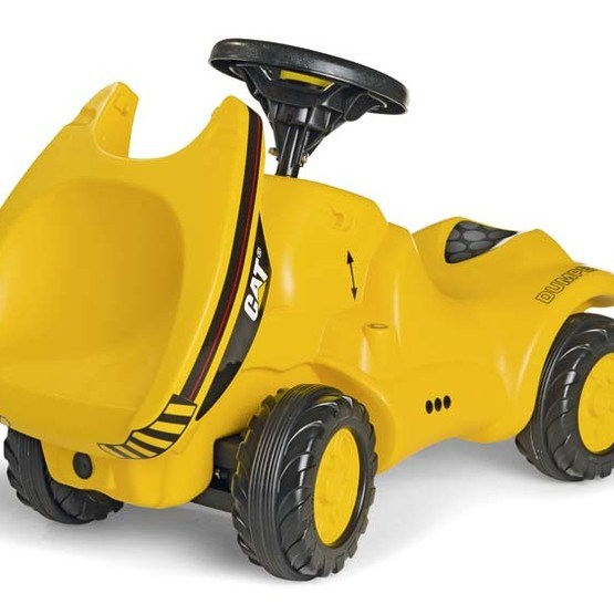 Porteur Bébé Rolly Toys JCB Dumper Jaune – Tracteur à Pédales Avec Benne Bascule Pour Enfant Dès 18 Mois