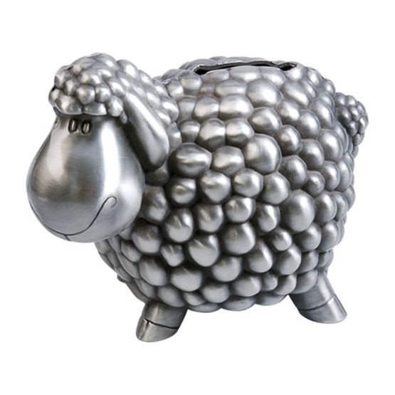 Dacapo Silver - Sparbössa Lamm "Litet" H 8,5 Cm