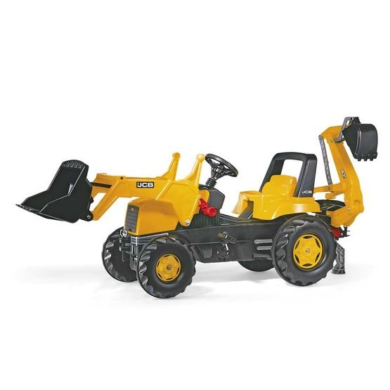 Rolly Toys - Rollyjunior Jcb W. Rollyjunior Lader - Rollybackhoe Lader