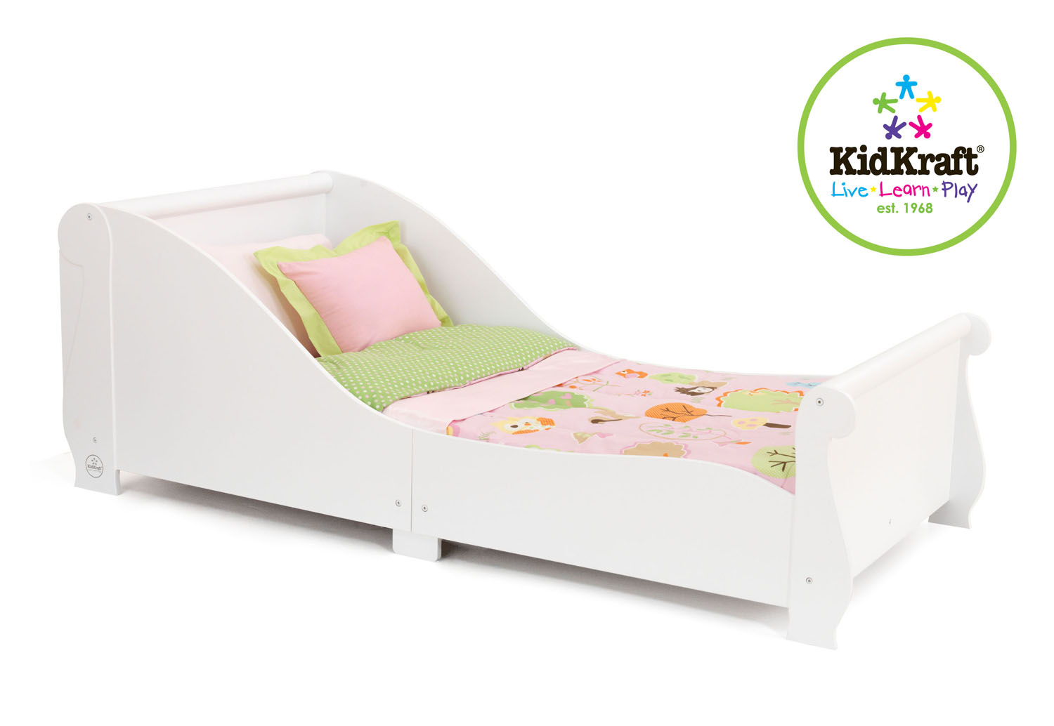 Kidkraft Barnsäng Vit Släde