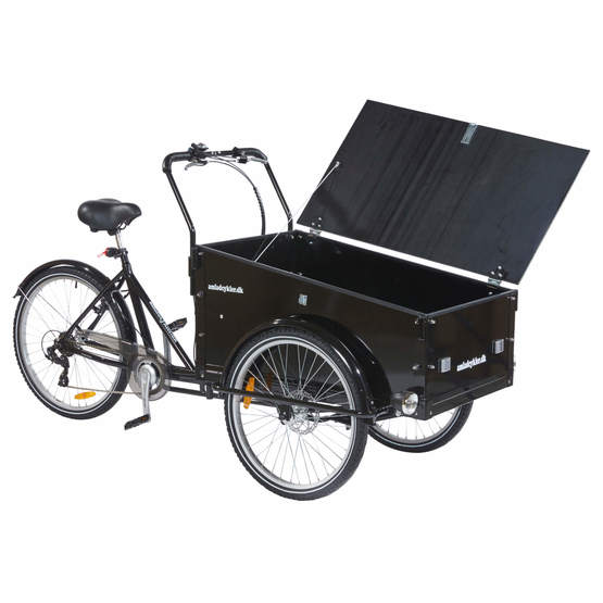 Amladcyklar El Lådcykel - Deluxe - Workman 80 % Monterad