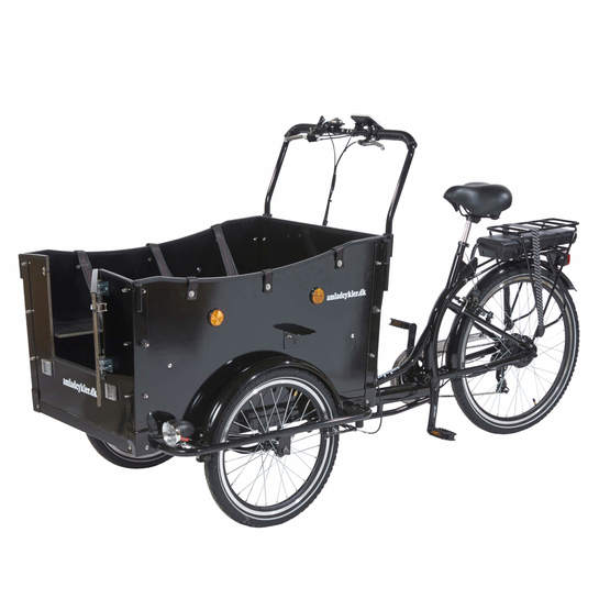 Amladcyklar El Lådcykel - Deluxe - Kindergarten Open 80 % Monterad