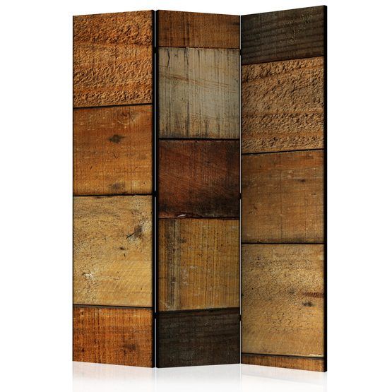 Artgeist Rumsavdelare – Wooden Textures – 3 Delar