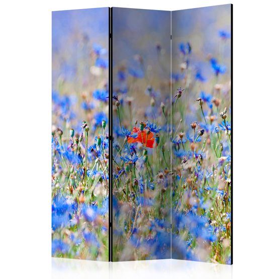Artgeist Rumsavdelare - A Sky-Colored Meadow - Cornflowers - 3 Delar