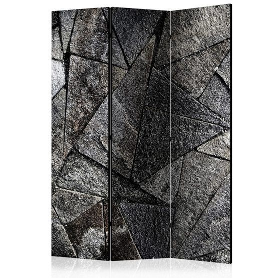 Artgeist Rumsavdelare – Pavement Tiles (Grey) – 3 Delar