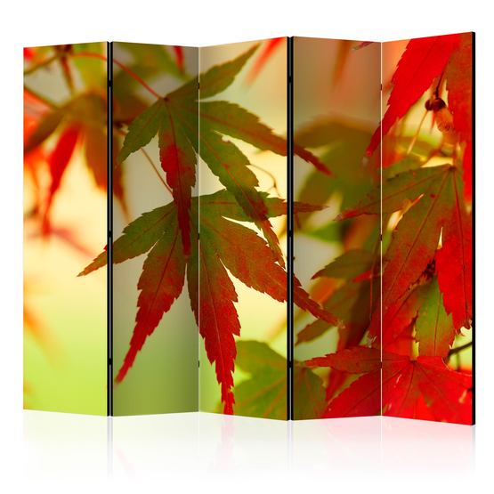 Artgeist Rumsavdelare – Colourful Leaves II – 5 Delar