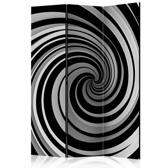 Artgeist Rumsavdelare – Black And White Swirl – 3 Delar