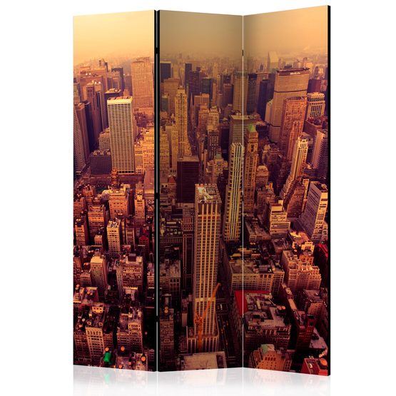 Artgeist Rumsavdelare – Bird Eye View Of Manhattan New York – 3 Delar