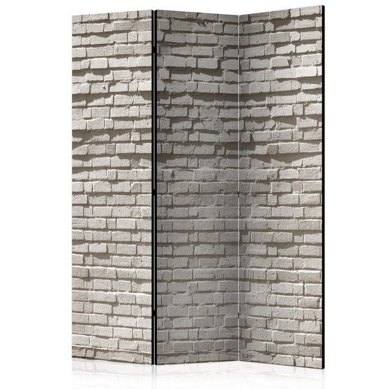Artgeist Rumsavdelare – Brick Wall: Minimalism – 3 Delar