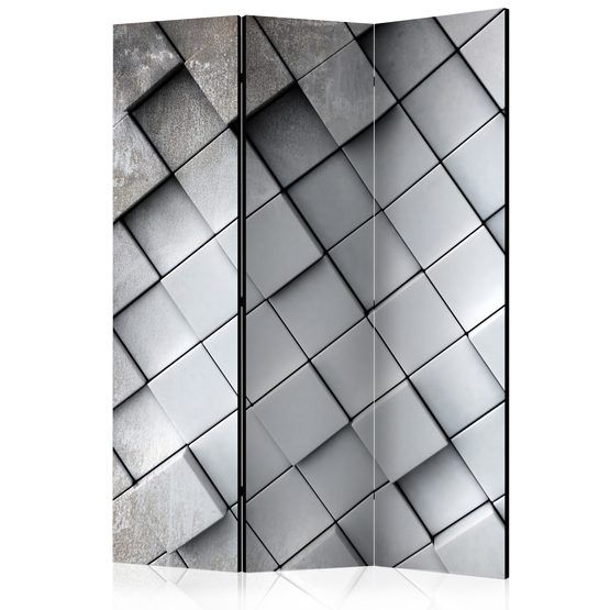 Artgeist Rumsavdelare – Gray Background 3D – 3 Delar