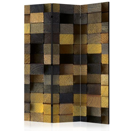 Artgeist Rumsavdelare – Wooden Cubes – 3 Delar