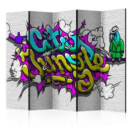Rumsavdelare - City Jungle - Graffiti II - 5 Delar