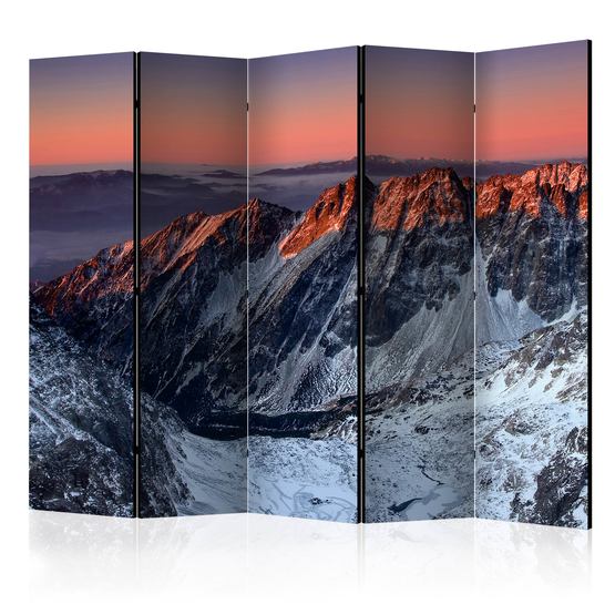 Artgeist Rumsavdelare – Beautiful Sunrise In The Rocky Mountains II – 5 Delar