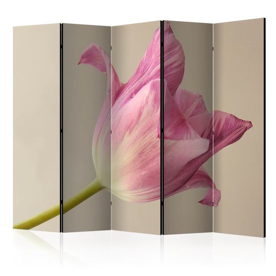 Artgeist Rumsavdelare – Pink Tulip II – 5 Delar