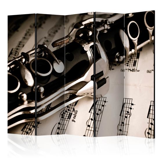 Rumsavdelare - Clarinet And Music Notes II - 5 Delar