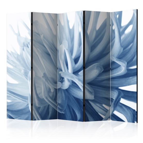 Artgeist Rumsavdelare – Flower – Blue Dahlia II – 5 Delar
