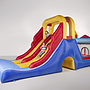 Happy Bounce - Hoppborg - Double Mega Slide 4-1