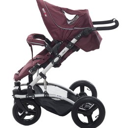 Britton - Barnvagn - 4 Style - Burgundy