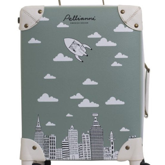 Pellianni City Suitcase aqua