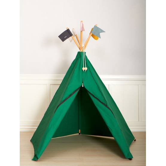 Hippie Tipi Play Tent, Green