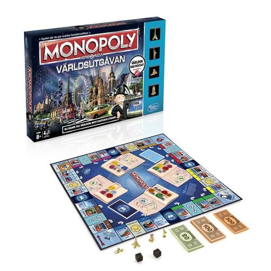 Hasbro - Monopoly World Edition Se