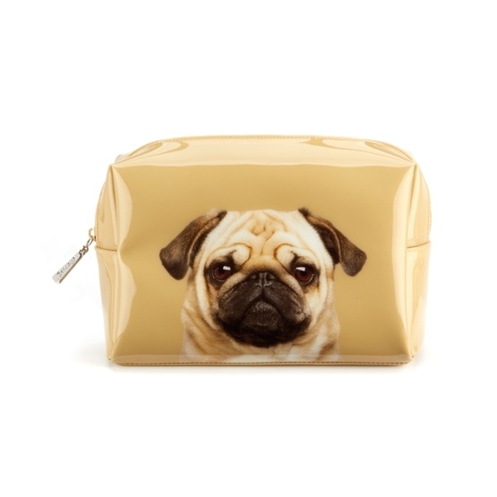 Catseye - Pug On Caramel - Beauty Bag Large