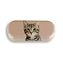 Catseye - Tabby On Taupe - Glasses Case