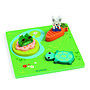 Djeco - Relief Puzzle - 1 - 2 - 3 Froggy