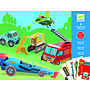 Djeco - Paper Toys - Trucks