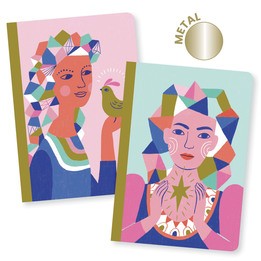 Djeco - Anteckningsblock Sarah Little Notebooks
