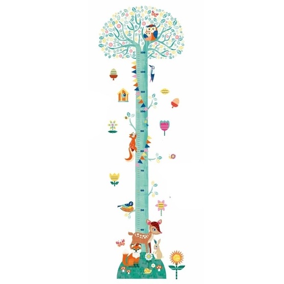 Djeco - Height Chart - Blossom Tree
