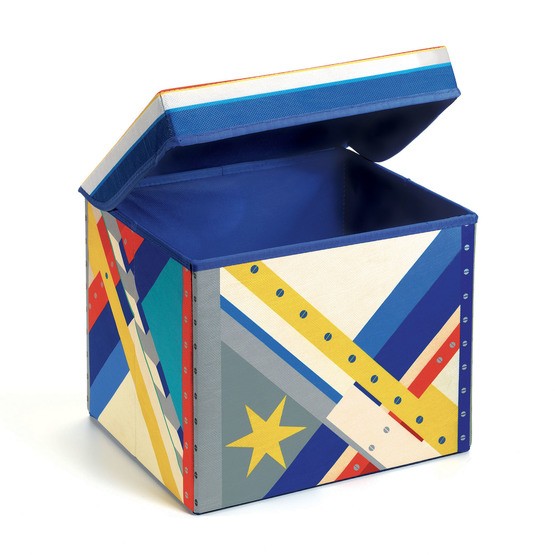 Image of Djeco - Rocket toy box