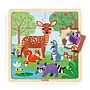Djeco - Pussel - Wooden puzzle, Forest, 16 pcs