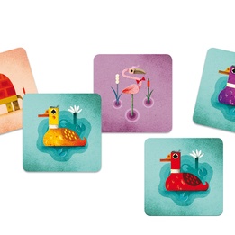 Djeco - Spel - Playing Card Crazy Ducks