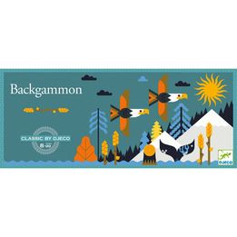 Djeco - Spel - Classic Games - Backgammon