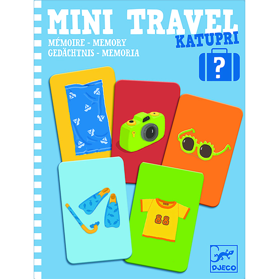 Djeco - Spel - Mini Travel, Katupri