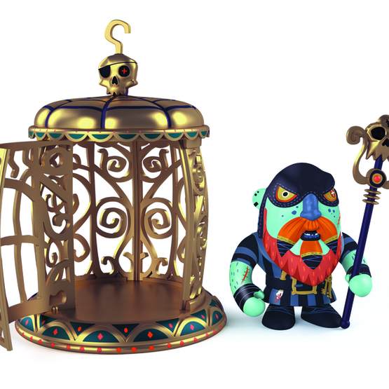 Djeco - Arty toys, Gnomus & Ze cage