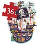 Djeco - Pussel - The pirate ship - 36 pcs