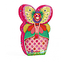 Djeco - Siluettepussel - Butterfly Lady