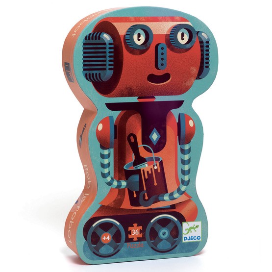 Djeco - Pussel - Bob the robot 36 pcs