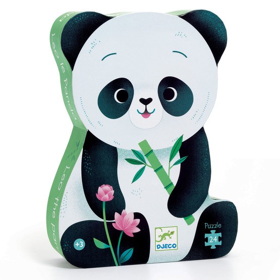 Djeco – Pussel – Leo the panda 24 pcs