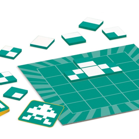Djeco - Games - Pixei Tangram - Litenleker.se