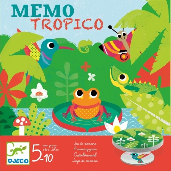 Djeco Games Memo Tropico