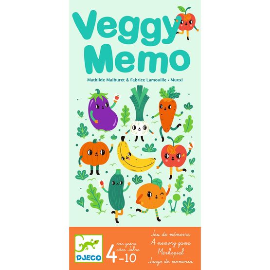 Djeco – Memory – Veggy Memo