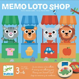 Djeco - Spel - Memo loto shop