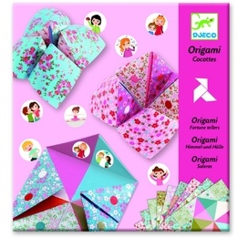 Djeco - Origami - Loppfångare Blommotiv