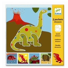 Djeco - Stencils - Dinosaurs