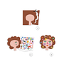 Djeco - Pyssel - Stickers, Hairdresser