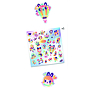 Djeco - Klistermärken - Lovely rainbow Stickers