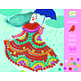 Djeco - Pyssel - Mosaic kits - Party dresses